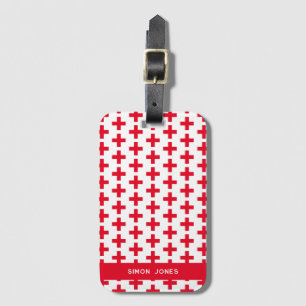 Medizin Medizinstudentischer Arzt mit Namen Gepäckanhänger