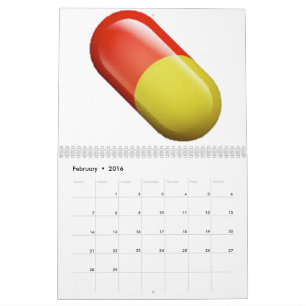 Medizin Pille - Emoji Kalender