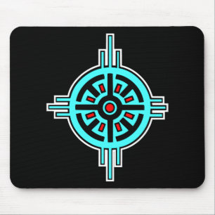 Medizin Rad-Schwarz Mousepad