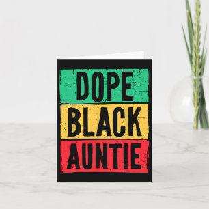 Medizin Schwarztanze Tante Juneteenth Geschichte M Karte