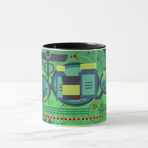 Medizin und wissenschaftliche Tasse