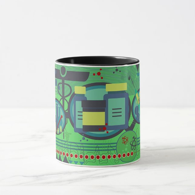 Medizin und wissenschaftliche Tasse (Von Creator hochgeladen)