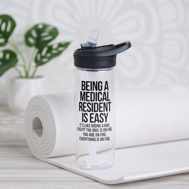 Medizinalassistent Trinkflasche (Yoga (gedreht))