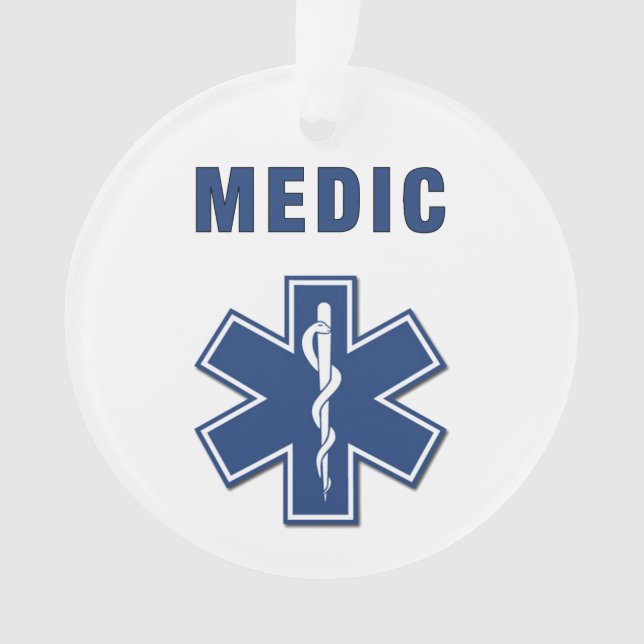 Mediziner EMS Ornament (Vorderseite)