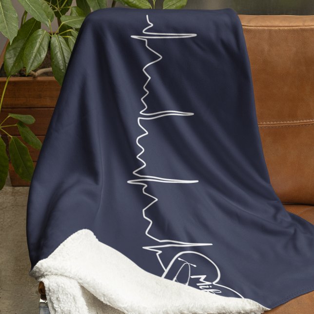 Mediziner Krankenpflege Personalisierte Farbe Sherpadecke (Von Creator hochgeladen)