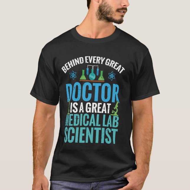 Medizinisch-technischer Laboratoriumsassistent Wis T-Shirt (Vorderseite)