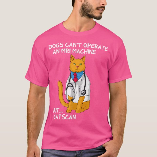 Medizinische Ärztin Doc - Ärztlicher Katzenarzt T-Shirt (Vorderseite)