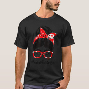 Medizinische Assistentin Frauen Messy Bun Apprecis T-Shirt