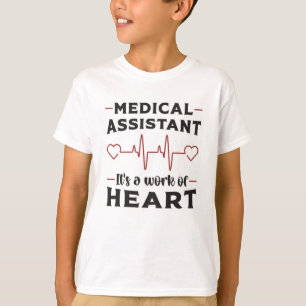 Medizinische Assistentin Herzmedizin Funny T-Shirt