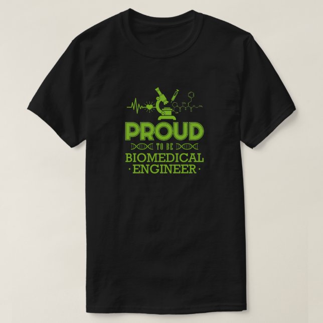 Medizinische Biologie T-Shirt (Design vorne)