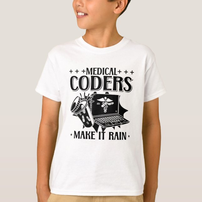 Medizinische Coder machen es zu einem gereizten me T-Shirt (Vorderseite)