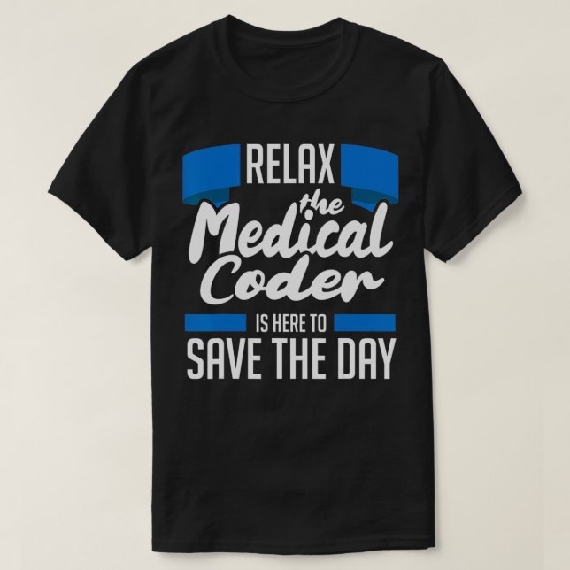 Medizinische Codierung T-Shirt (Design vorne)