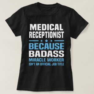 Medizinische Empfangsdame T-Shirt