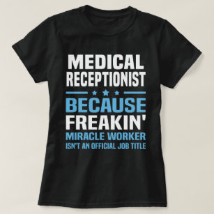 Medizinische Empfangsdame T-Shirt