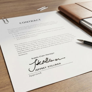 Medizinische Fachkraft Unterschrift   Personalisie Permastempel