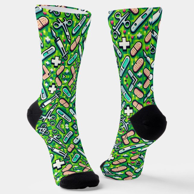 Medizinische Fachkräfte Socken (Gewinkelt)