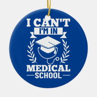 Medizinische Fakultät Doktor Student Med Ausbildun Keramik Ornament
