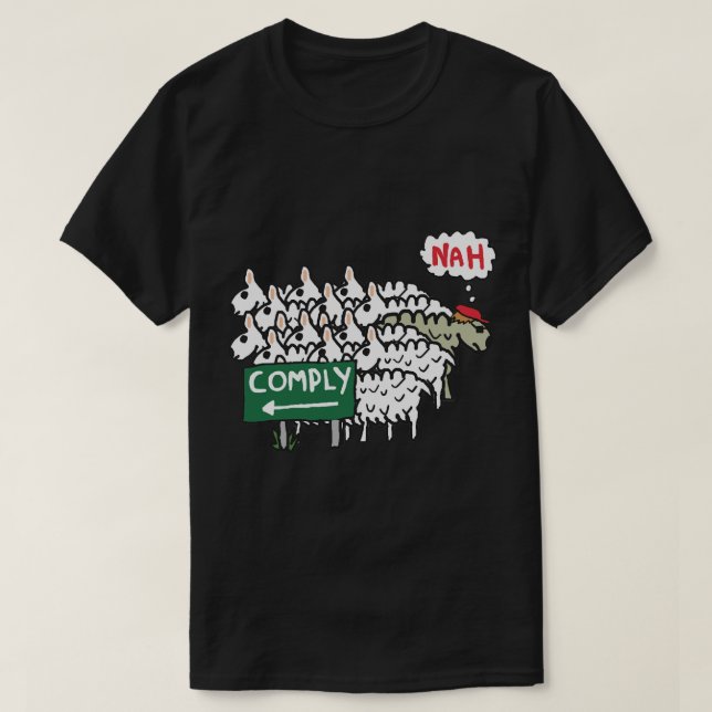 Medizinische Freiheit Ich werde keine kostenlosen  T-Shirt (Design vorne)