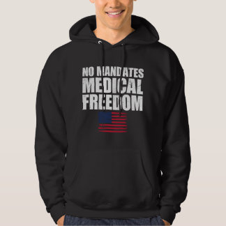 Medizinische Freiheits-Shirt US-Flagge Medizinisch Hoodie