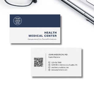 Medizinische Gesundheitsklinik Beruflich Visitenkarte