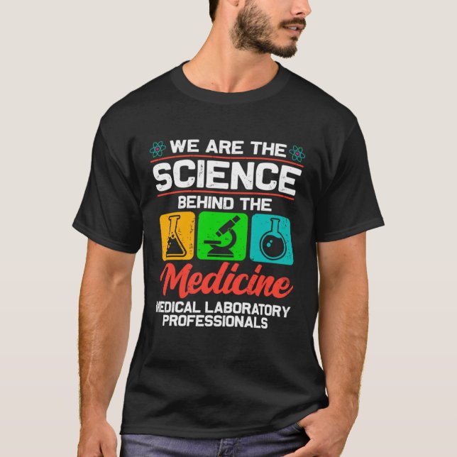 Medizinische Laboratorien Männer Labrador Tech T-Shirt (Vorderseite)