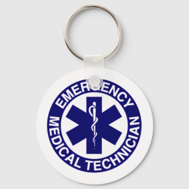 MEDIZINISCHE NOTFALLTECHNIKER EMT SCHLÜSSELANHÄNGER (Vorderseite)