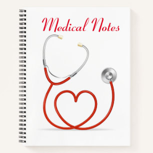 Medizinische Notizen Notizbuch