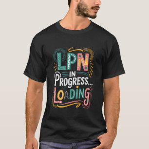 Medizinische Pflege Examen Krankenpfleger, LPN in T-Shirt