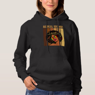 Medizinische Platten nach Afrikanischer Schwarzges Hoodie