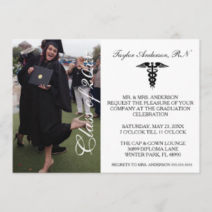 Medizinische RN-SchulAbschluss-Mitteilung Einladung