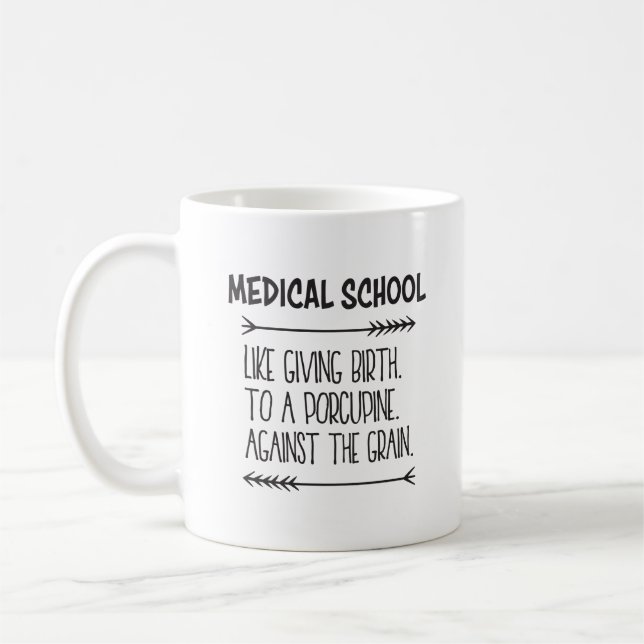 Medizinische Schule Med Student Medical Student Fu Kaffeetasse (Links)