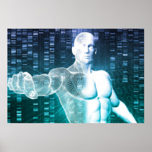 Medizinische Technologie mit Wissenschaftsingenieu Poster