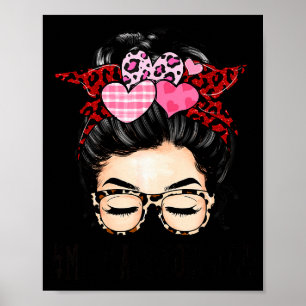 Medizinische Unterlagen Valentinstag Frauen Unorde Poster