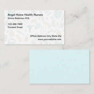 Medizinische Zuhause Gesundheitsversorgung Visitenkarte