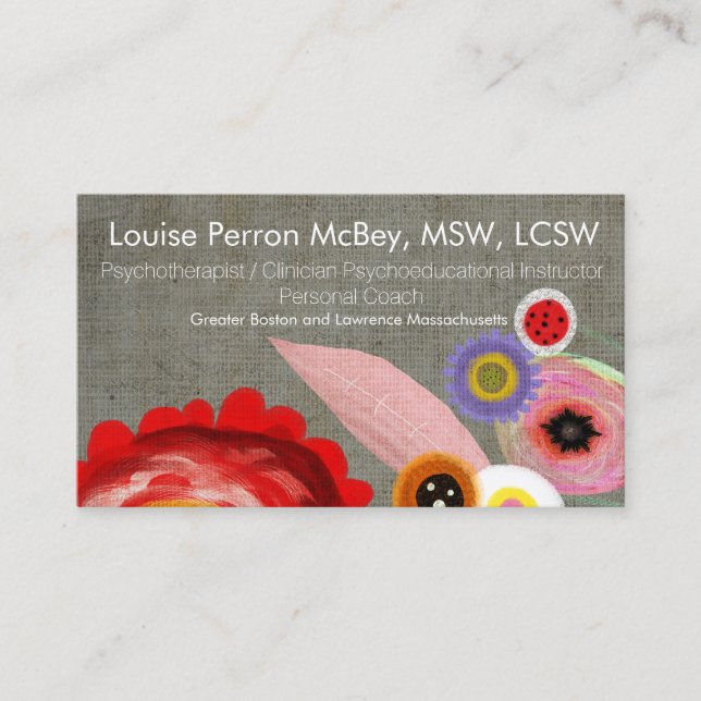 Medizinischer Arzt Visitenkarte (Vorderseite)