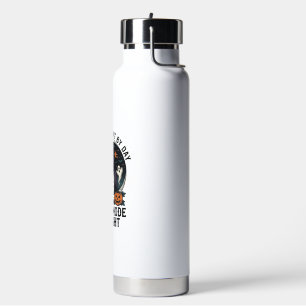 Medizinischer Assistent Halloween Hexe Vintage Gra Trinkflasche