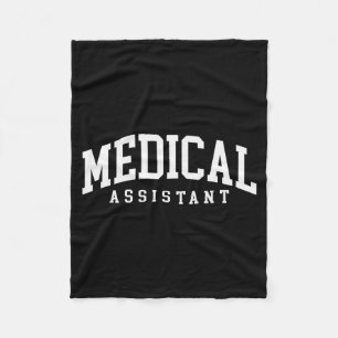 Medizinischer Assistent ma cma Krankenpfleger Arzt Fleecedecke