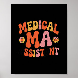 Medizinischer Assistent Ma Cma Krankenpfleger Arzt Poster