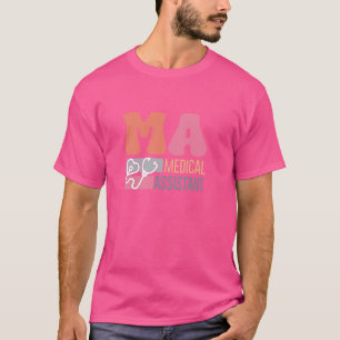 Medizinischer Assistent MA CMA Pflege Arzt-Assiste T-Shirt