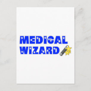 Medizinischer Assistent Postkarte