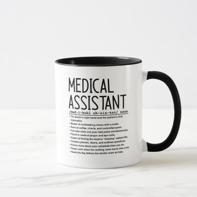 Medizinischer Assistent Tasse (Rechts)