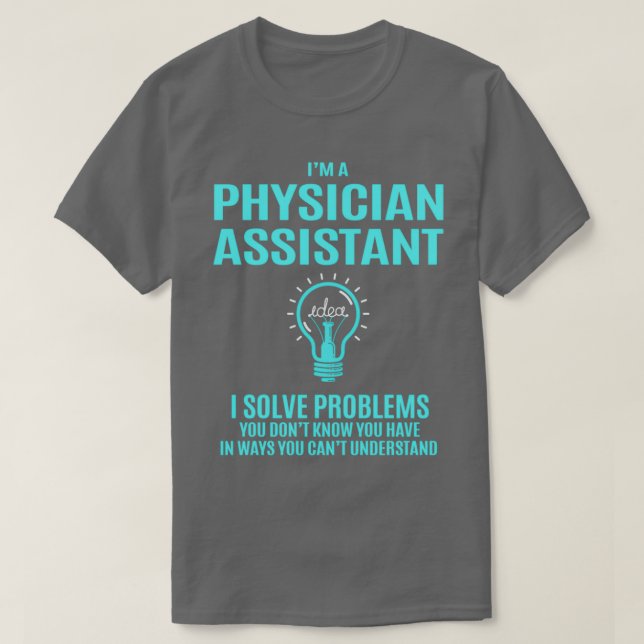Medizinischer Assistent zur Lösung von Problemen G T-Shirt (Design vorne)
