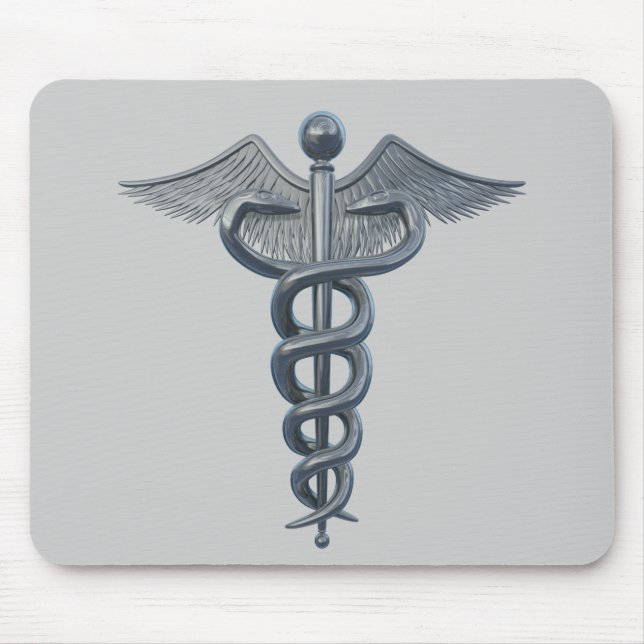 Medizinischer Beruf-Symbol Mousepad (Vorne)