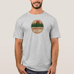 Medizinischer Bow-Routine-Nationalwald T-Shirt