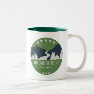Medizinischer Bow-Schienenweg Zweifarbige Tasse
