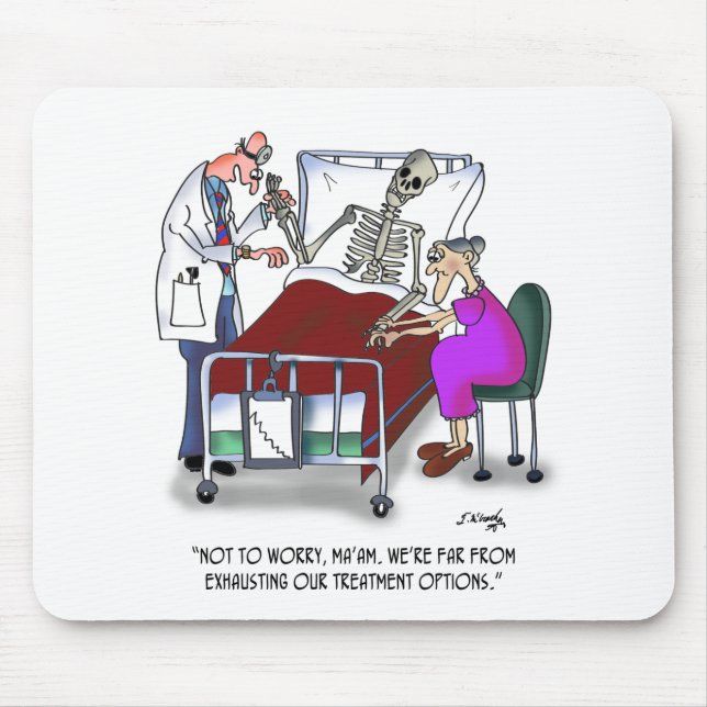 Medizinischer Cartoon 9378 Mousepad (Vorne)
