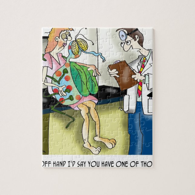 Medizinischer Cartoon 9517 Puzzle (Vertikal)