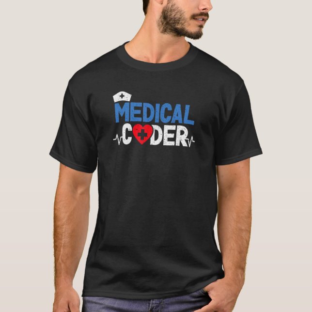 Medizinischer Coder Rechnungsspezialist Klinische  T-Shirt (Vorderseite)
