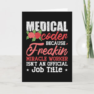 Medizinischer Coder wegen Freakin Assistant ICD Co Karte