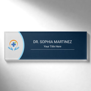 Medizinischer Fachmann Namenschild